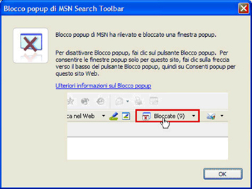 Immagine MSN Toolbar di Internet Explorer